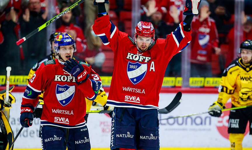 HIFK otti kotiyleisön edessä selvän voiton SaiPasta - JYP katkaisi voitolla TPS:n pitkän pisteputken